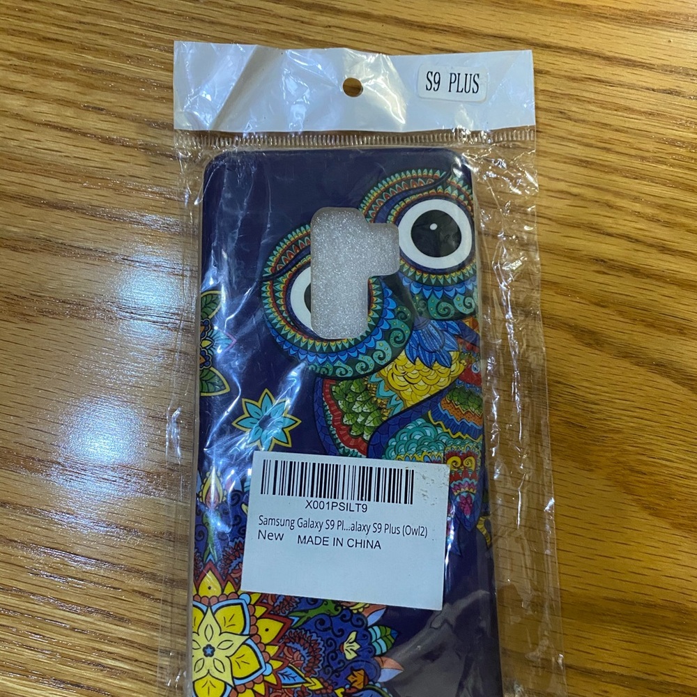 Samsung Galaxy S9 Plus Gel Bumper Case (OWL)